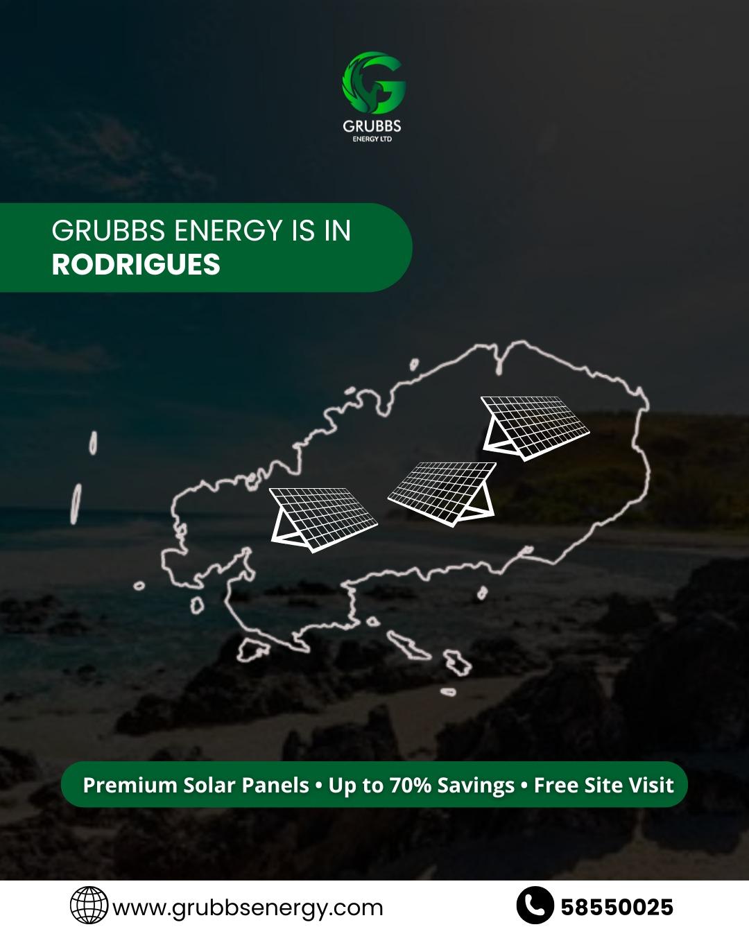 Solar panels now available in Rodrigues