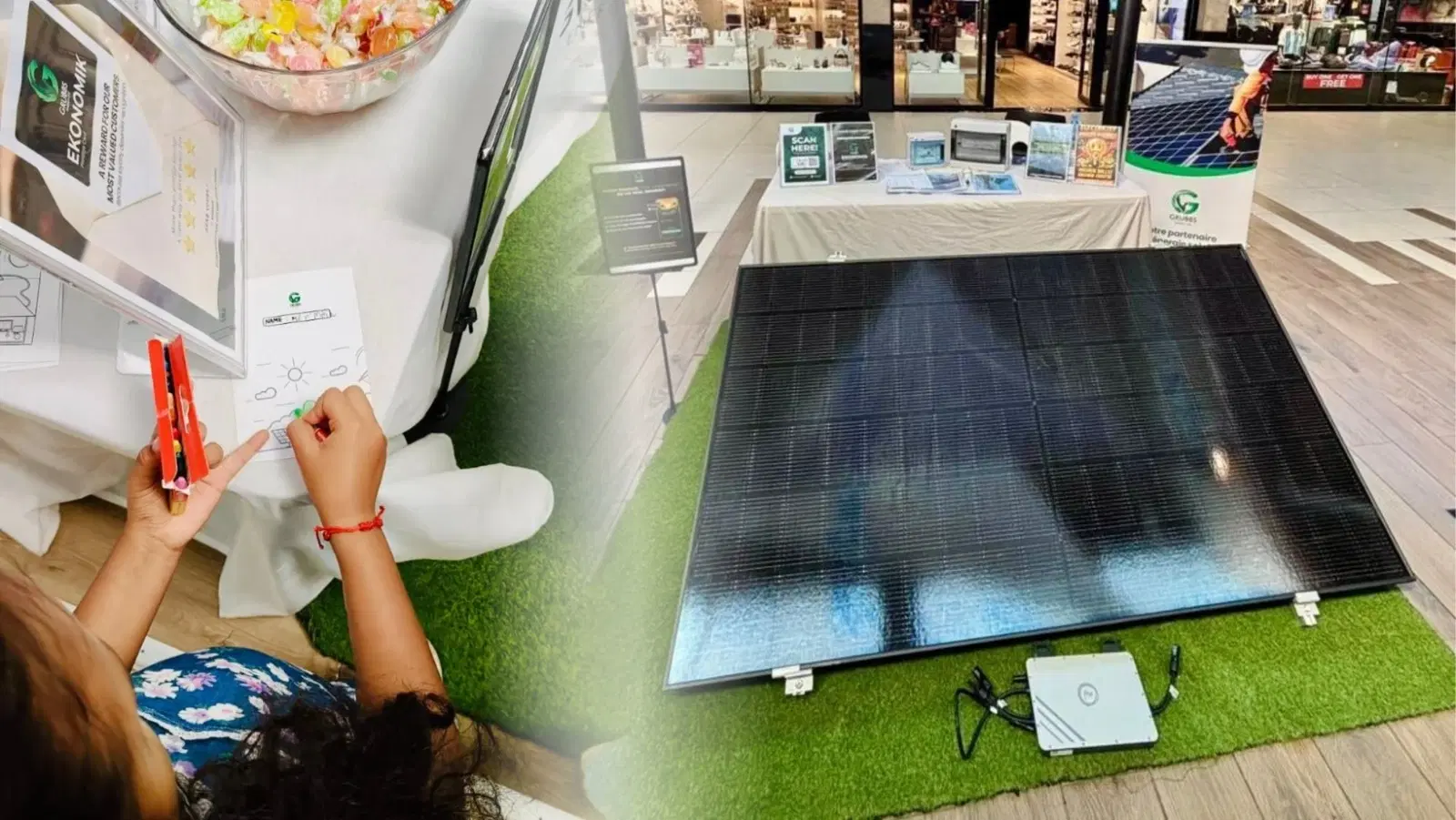 Stand Grubbs Energy In Shopping Malls